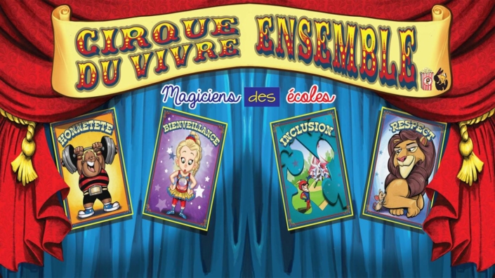 Cirque du vivre ensemble spectacle pédagogique culturel vivre ensemble magicien Montpellier Nimes spectacle enfant Montpellier Nimes Cirque du vivre ensemble spectacle pédagogique culturel vivre ensemble magicien Montpellier Nimes spectacle enfant Montpellier Nimes