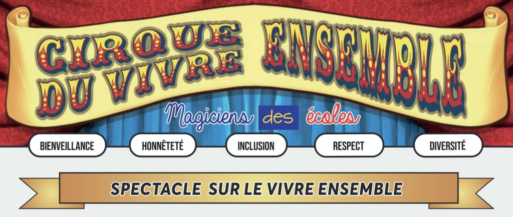 image de l'en-tête de la page sur le spectacle cirque du vivre ensemble